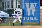 Baseball vs CGA  Wheaton College Baseball vs Coast Guard Academy during game one of the NEWMAC semi-finals playoffs. - (Photo by Keith Nordstrom) : Wheaton, baseball, NEWMAC